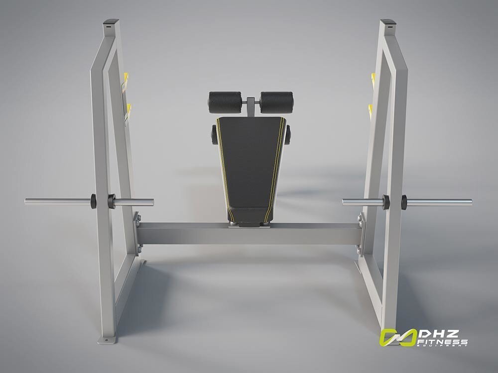 Скамья для жима под углом вниз DHZ Olympic Decline Bench