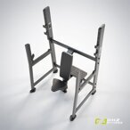 Скамья для жима сидя DHZ Olympic Seated Bench