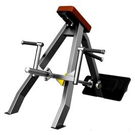 Т-тяга с упором в наклоне DHZ Incline Level Row Коричневый